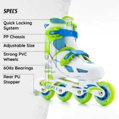 Osprey Adjustable Inline Skate - Velocity - Blue -Skate Warehouse 0272a1c5 ad58 4d18 983b edf0a58c050b