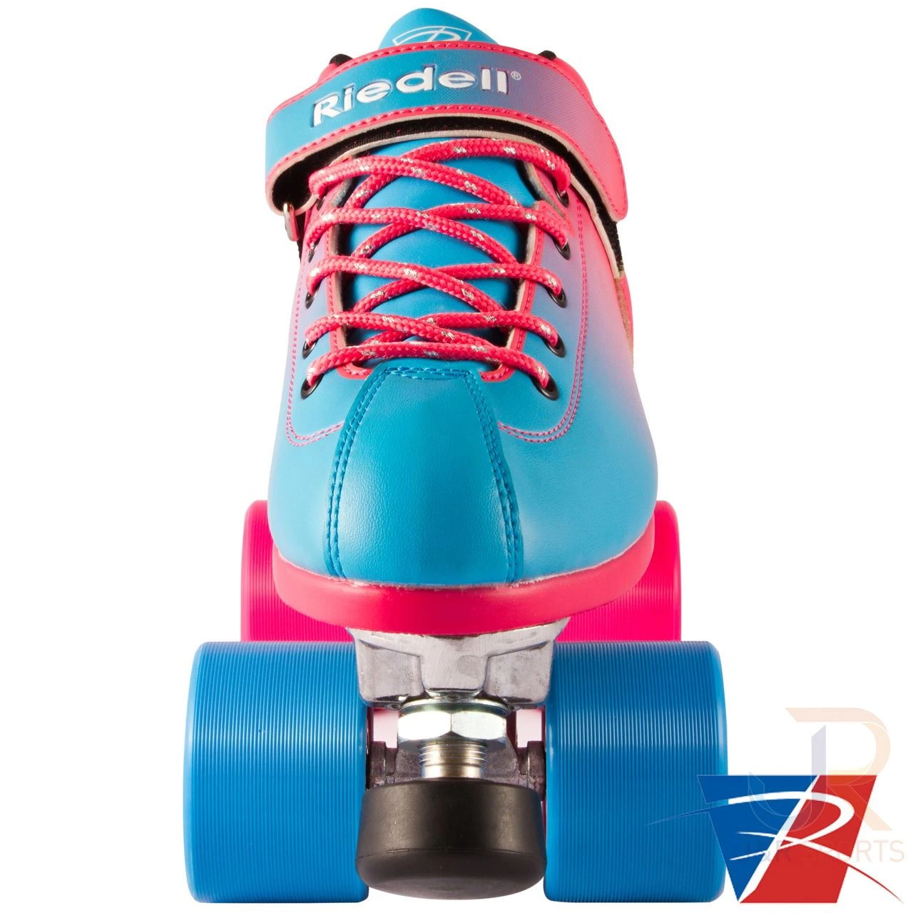 Riedell Dart Ombre Blue / Pink Size Quad Skates 2 Riedell Dart Ombre Blue / Pink Size Quad Skates - Image 2