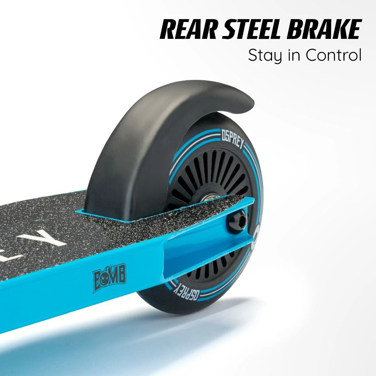 Osprey Bomb Stunt Scooter - Blue 6 Osprey Bomb Stunt Scooter - Blue - Image 6