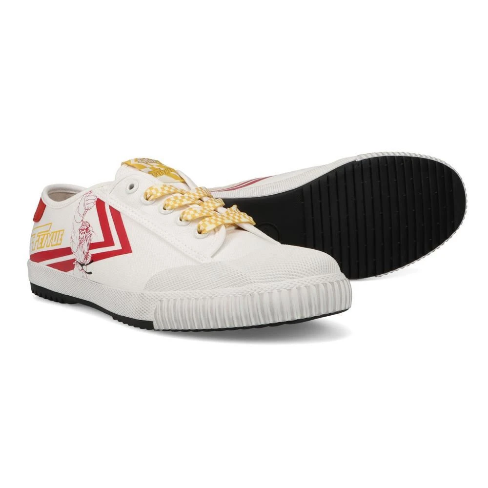 Feiyue X Street Fighter FE LO 1920 Ryu Martial Arts/Gym/Lifing Shoes - White / Red / Multi 2 Feiyue X Street Fighter FE LO 1920 Ryu Martial Arts/Gym/Lifing Shoes - White / Red / Multi - Image 2