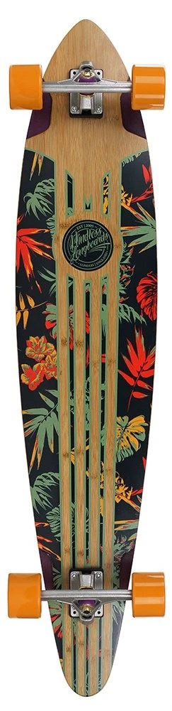 Mindless Maverick IV Talisman Orange Complete Longboard - 9.75" X 46"