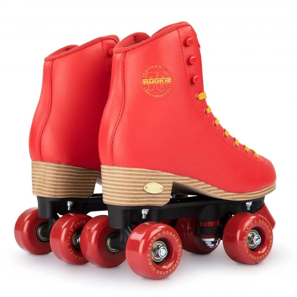 Rookie Quad Skate Rollerskates Classic 78 - Red 2 Rookie Quad Skate Rollerskates Classic 78 - Red - Image 2