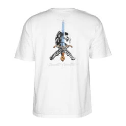 Powell Peralta Powell-Peralta™ Skull And Sword Tee White