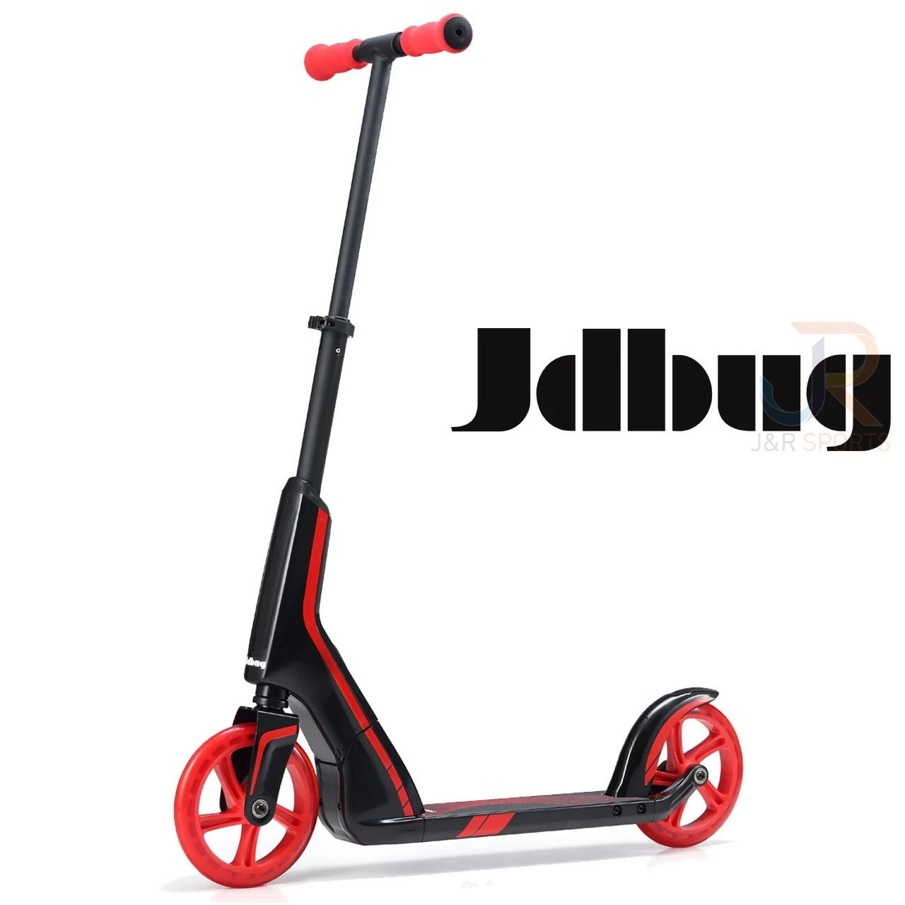 Jd Bug Pro Commute 185 - Black / Red Complete Scooter 1 Jd Bug Pro Commute 185 - Black / Red Complete Scooter