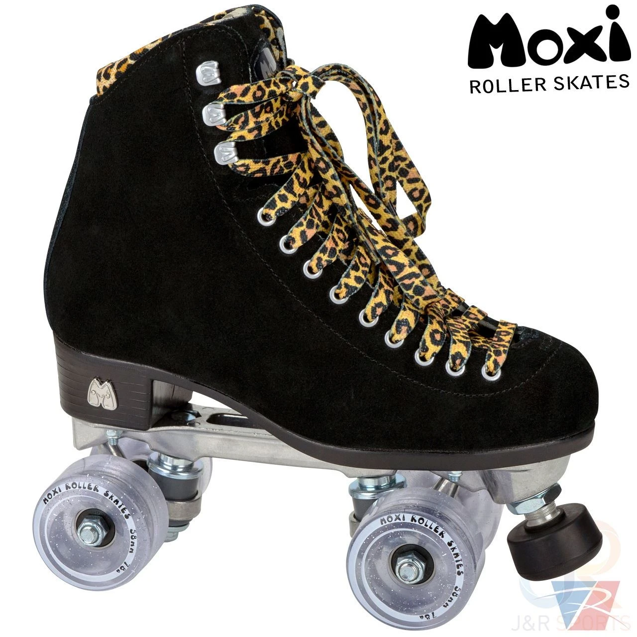 Moxi Skates Panther Black Suede Size Med Quad Skates 1 Moxi Skates Panther Black Suede Size Med Quad Skates