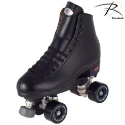 Riedell 111 Angel Black Size Wider "D" Quad Skates