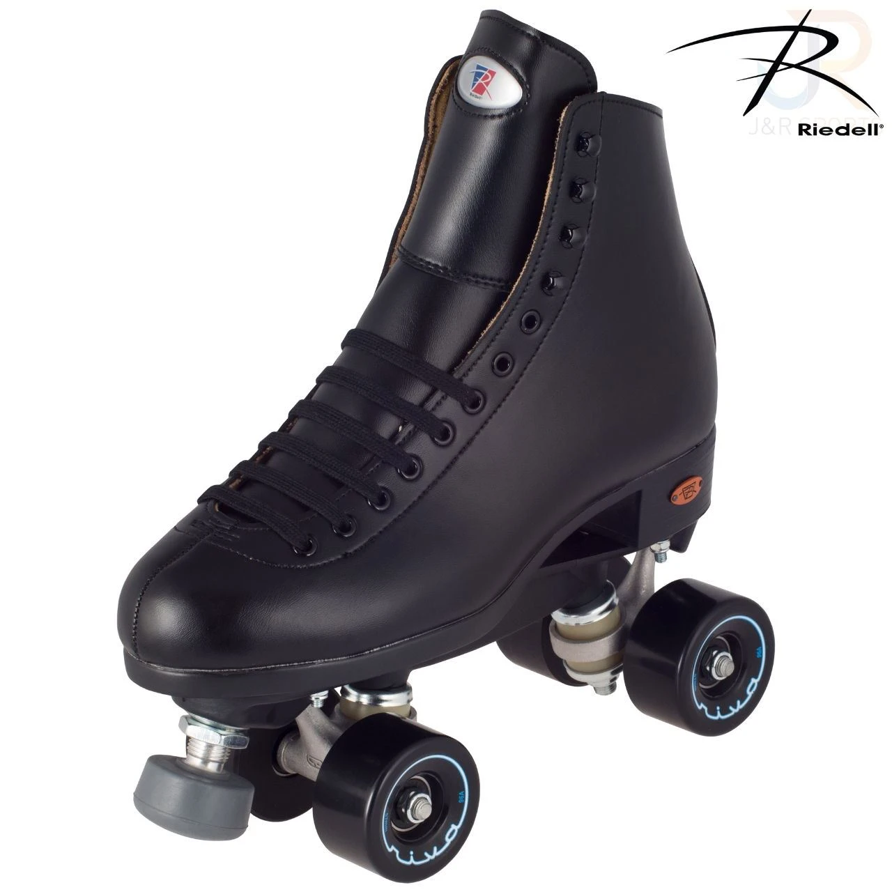 Riedell 111 Angel Black Size Wider "D" Quad Skates 1 Riedell 111 Angel Black Size Wider "D" Quad Skates