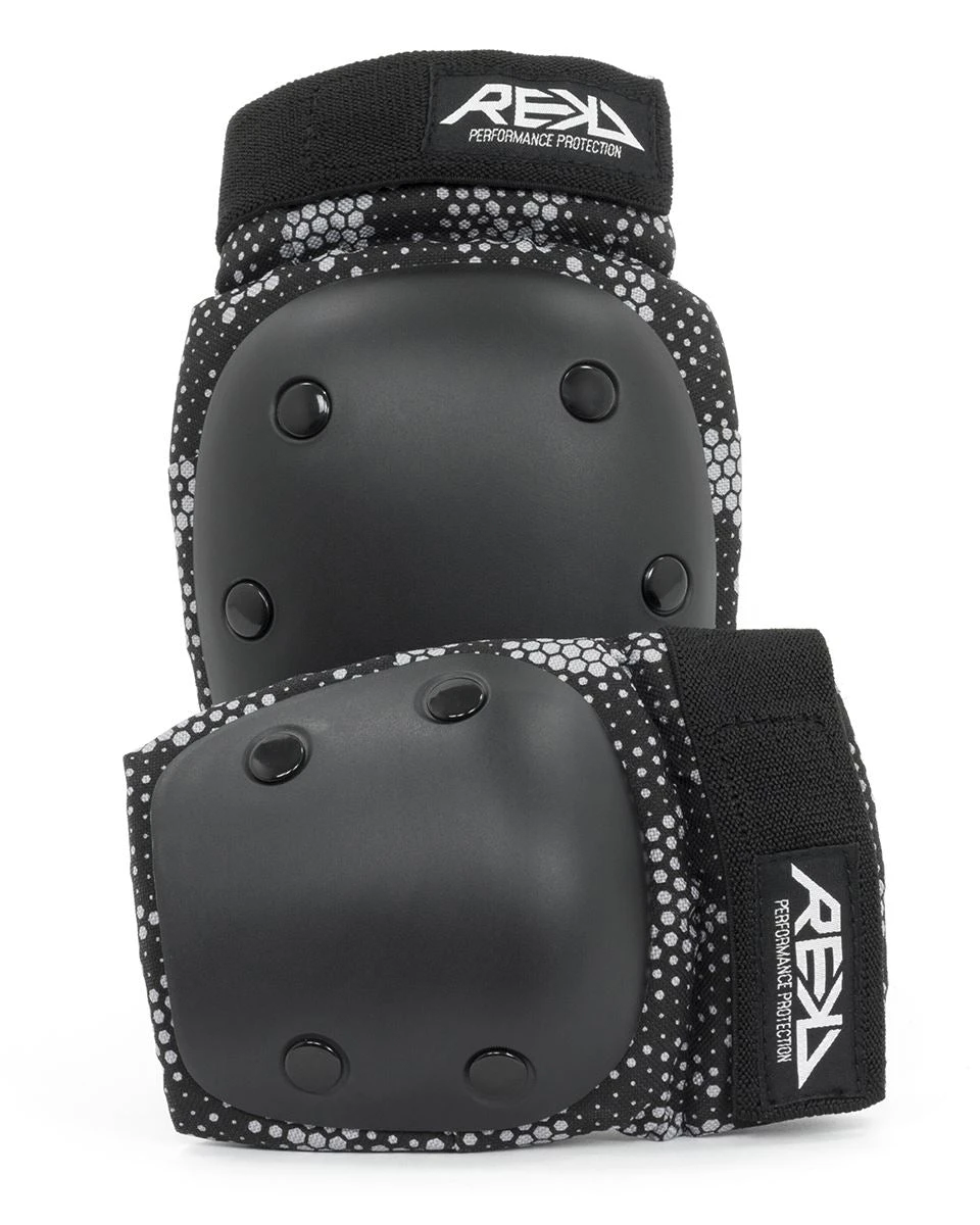 REKD Youth Double Pad Set - Knee/Elbow Pads - Grey 2 REKD Youth Double Pad Set - Knee/Elbow Pads - Grey - Image 2