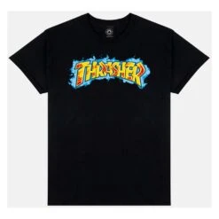 Thrasher T-Shirt Graff - Black