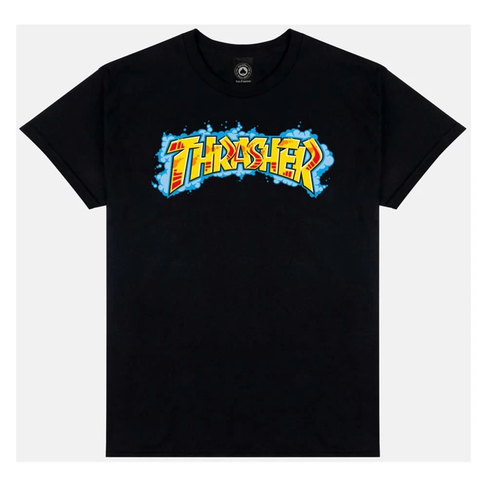 Thrasher T-Shirt Graff - Black 1 Thrasher T-Shirt Graff - Black