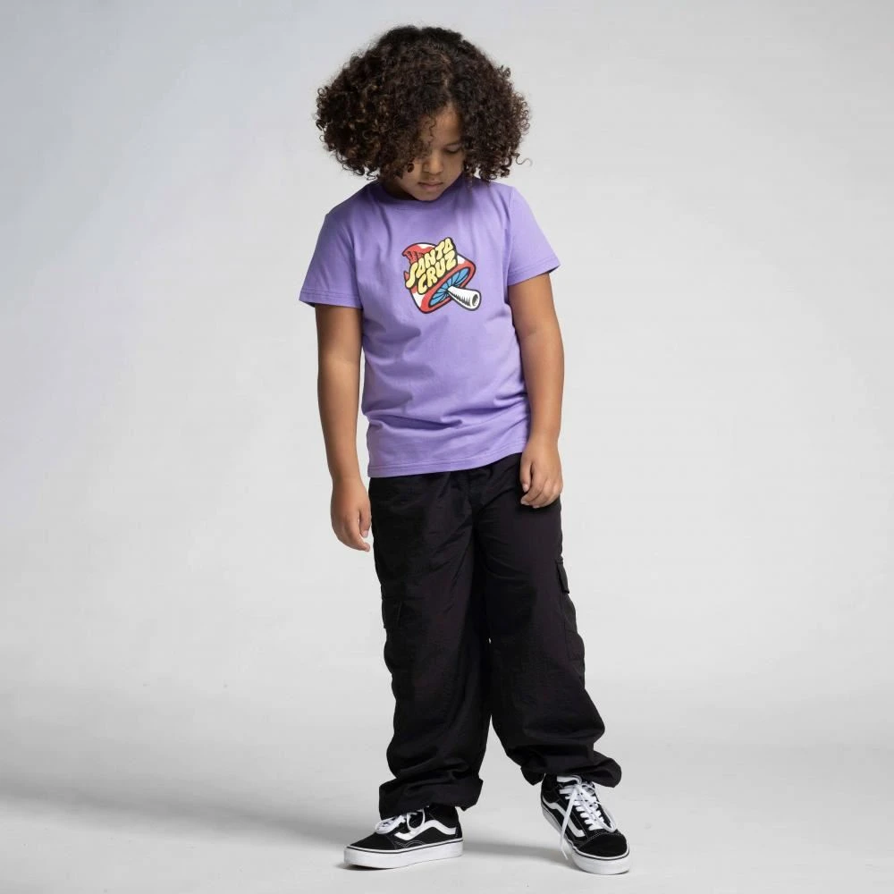 Santa Cruz Youth T-Shirt Youth Toadstool Dot T-Shirt - Meta Mauve 4 Santa Cruz Youth T-Shirt Youth Toadstool Dot T-Shirt - Meta Mauve - Image 4