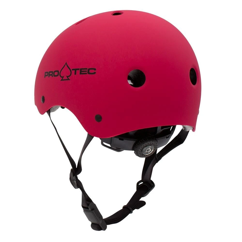 Pro-Tec Helmet JR Classic Fit Cert - Matte Pink 2 Pro-Tec Helmet JR Classic Fit Cert - Matte Pink - Image 2