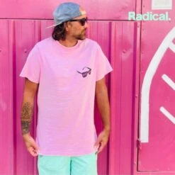 Radical. Sunnies T-shirt, Unisex - Acid Pink