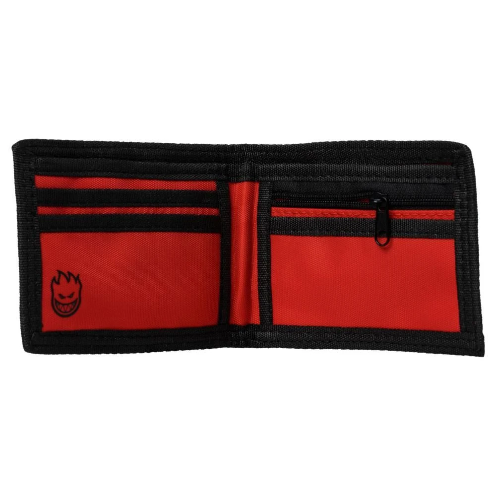 Spitfire Wallet Burnout Script Red / Black - O/S 4 Spitfire Wallet Burnout Script Red / Black - O/S - Image 4