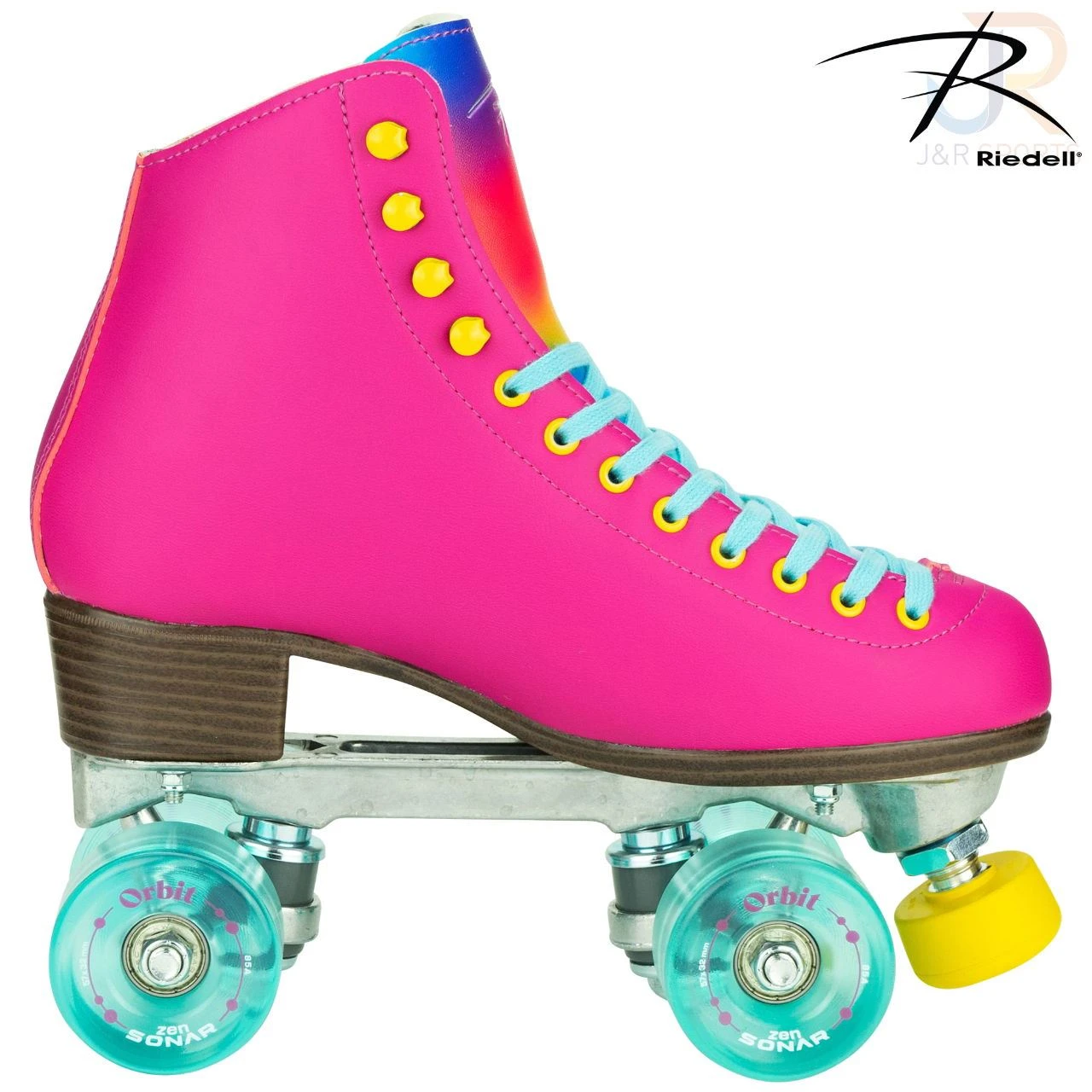 Riedell Orbit Skates Orchid Med Quad Skates 3 Riedell Orbit Skates Orchid Med Quad Skates - Image 3
