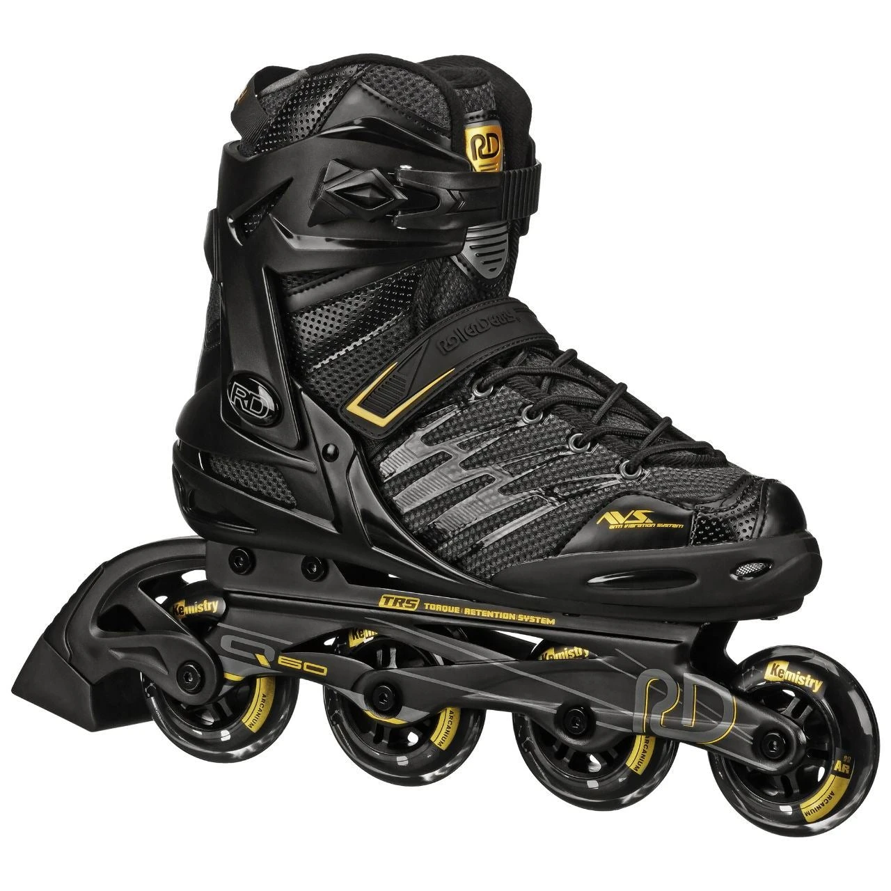 Aerio V2 Q-60 Semi Soft Black Inline Skates 1 Aerio V2 Q-60 Semi Soft Black Inline Skates