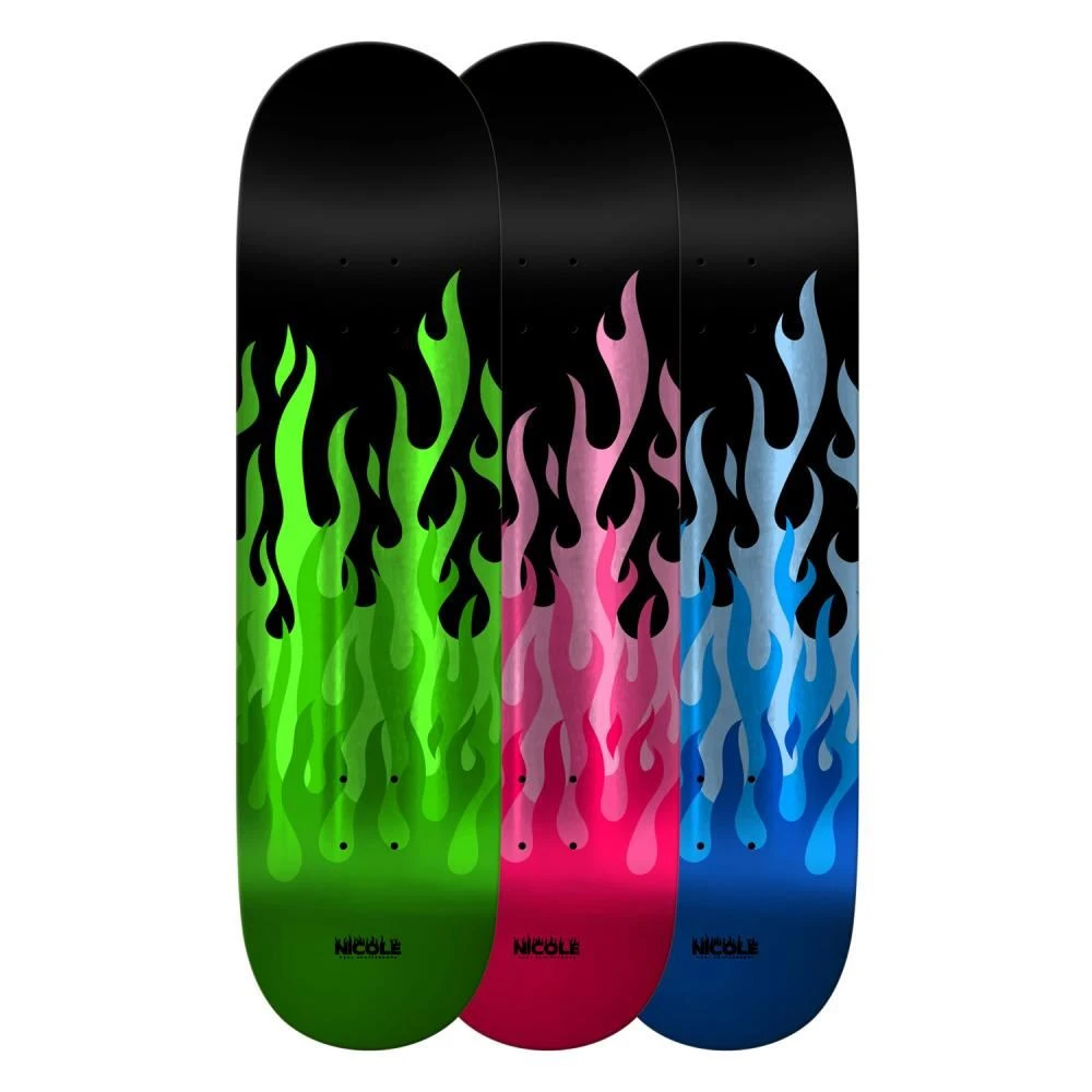 Real Nicole Kitted Assorted Skateboard Deck - 8.06" 1 Real Nicole Kitted Assorted Skateboard Deck - 8.06"