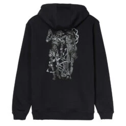 Santa Cruz Hood Wooten Duo Zip Hood - Black