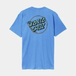 Santa Cruz T-Shirt Winkowski UFO Dot T-Shirt - Azure Blue