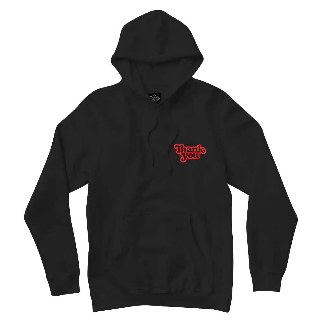 Thank You Logo Hoodie Black 1 Thank You Logo Hoodie Black