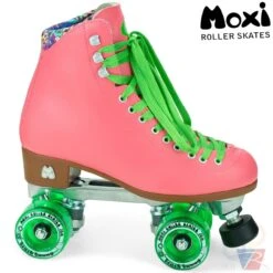 Moxi Skates Beach Bunny Watermelon Quad Skates