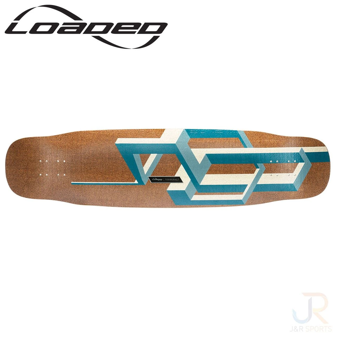 Basalt Tesseract Deck L:39" Wb:24.5" - 26" - Dark Blue 2 Basalt Tesseract Deck L:39" Wb:24.5" - 26" - Dark Blue - Image 2