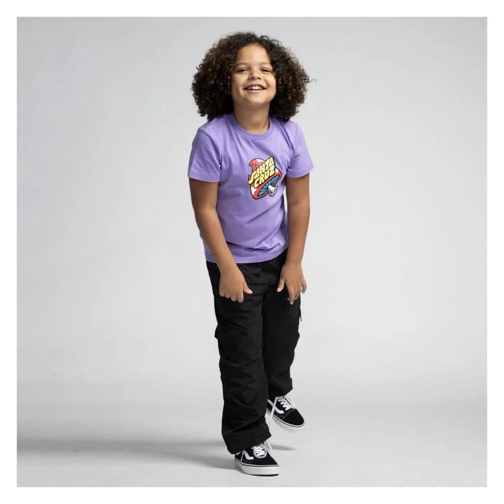 Santa Cruz Youth T-Shirt Youth Toadstool Dot - Meta Mauve 3 Santa Cruz Youth T-Shirt Youth Toadstool Dot - Meta Mauve - Image 3