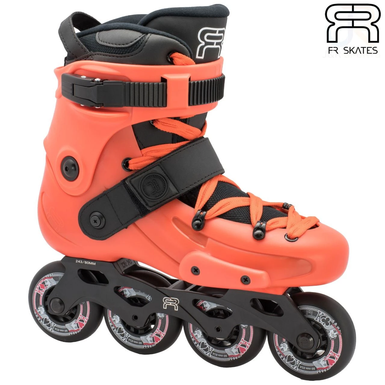 Fr Skates Frx 80 Orange Inline Skates 1 Fr Skates Frx 80 Orange Inline Skates