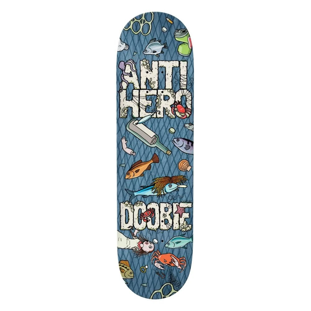 Antihero Doobie Catch Of The Day Skateboard Deck - 8.75" 2 Antihero Doobie Catch Of The Day Skateboard Deck - 8.75" - Image 2