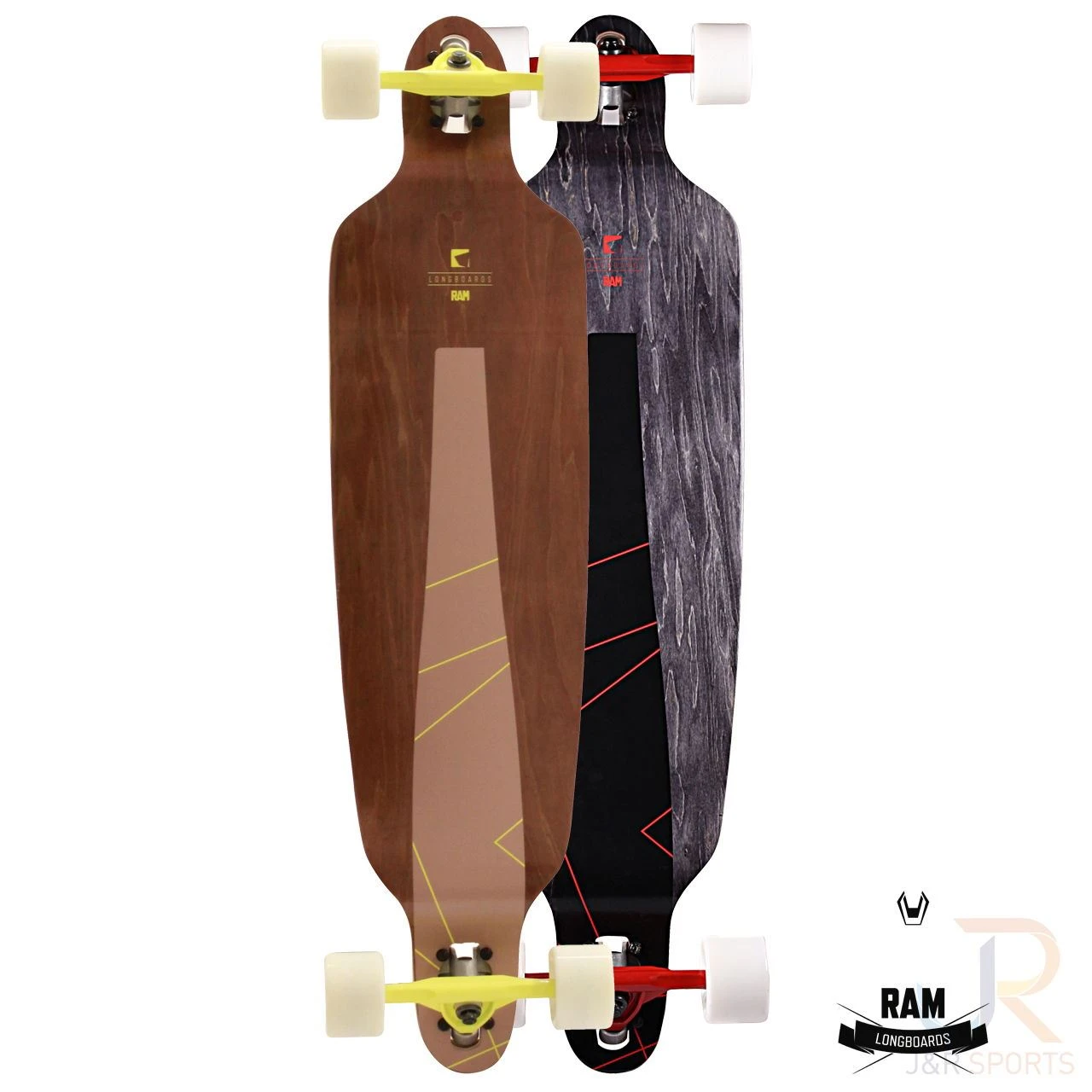 Ram Longboard - Milho 39.5" X 9.75" - Mahogany Rose 1 Ram Longboard - Milho 39.5" X 9.75" - Mahogany Rose