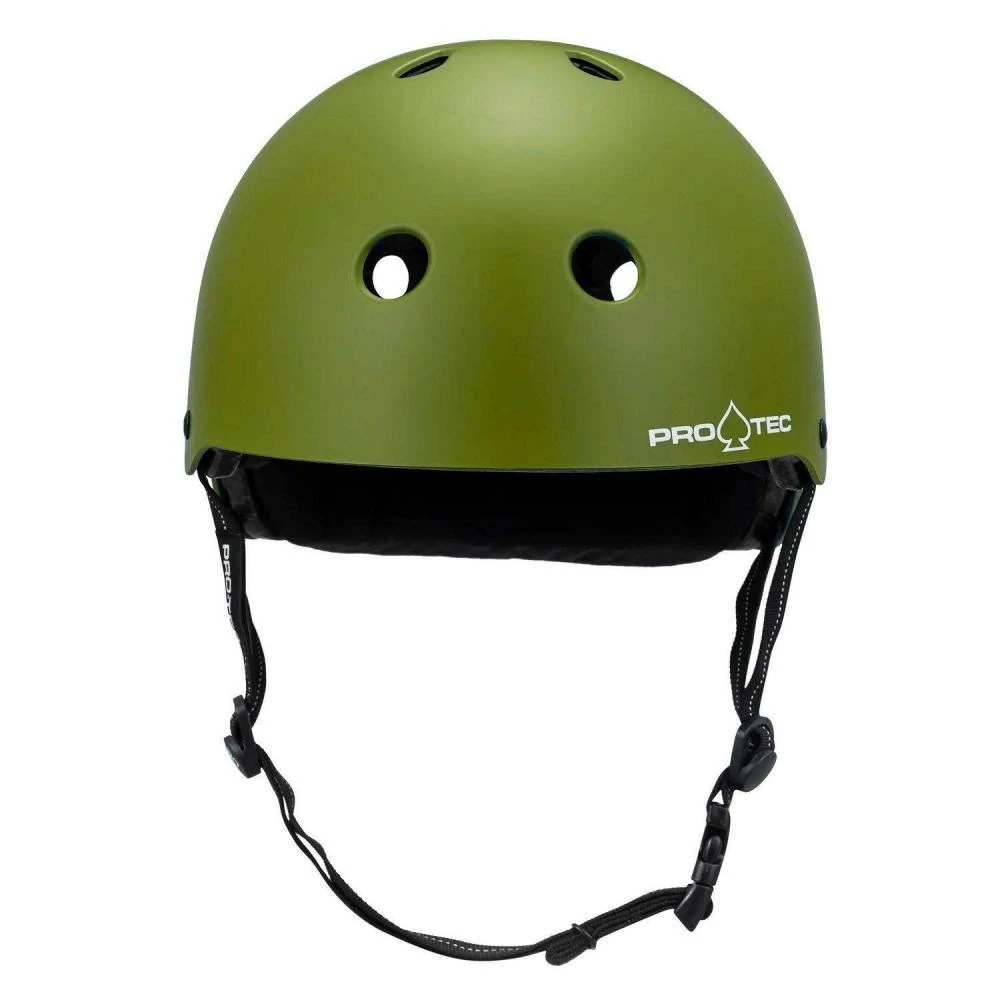 Pro-Tec Helmet Low Pro - Amry / Green Matte 4 Pro-Tec Helmet Low Pro - Amry / Green Matte - Image 4