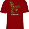 Powell Peralta Powell-Peralta Dragons Logo Tee Garnet -Skate Warehouse 42cc17ef f7a5 48d3 b9bf 65e86b82f5ae