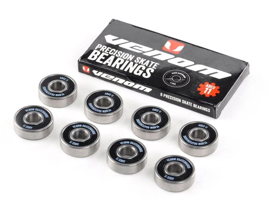 Venom Skateboards Classic Skateboard Wheels With ABEC 11 Bearings Pre Installed 3 Venom Skateboards Classic Skateboard Wheels With ABEC 11 Bearings Pre Installed - Image 3