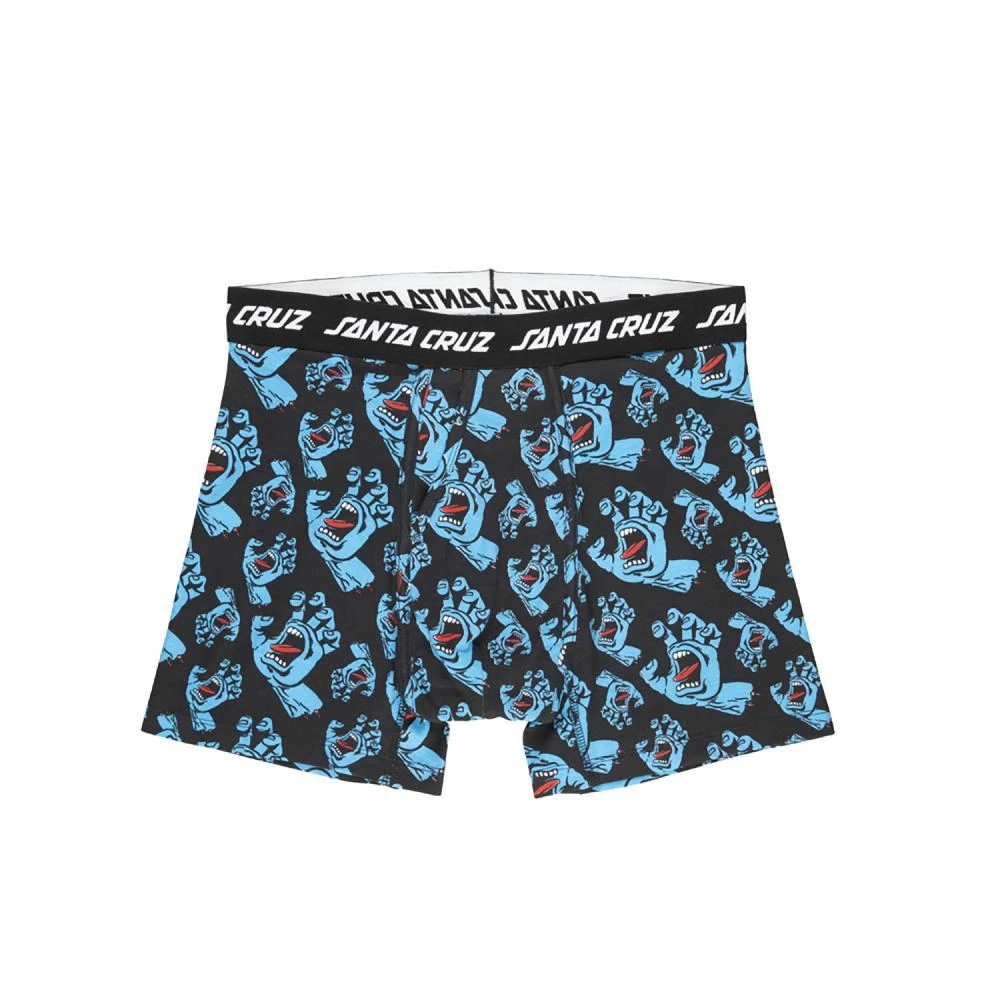 Santa Cruz Boxer Shorts Hands All Over Boxer Brief - Black 1 Santa Cruz Boxer Shorts Hands All Over Boxer Brief - Black