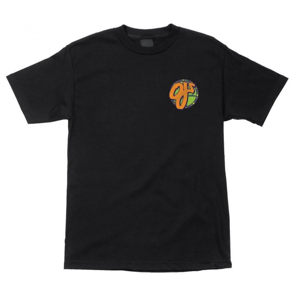 OJ Wheels T-Shirt Standard - Black 2 OJ Wheels T-Shirt Standard - Black - Image 2