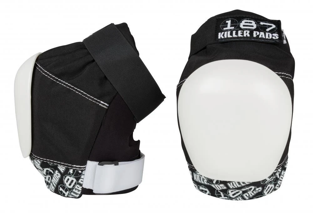 187 Killer Pads Pro Knee - Black / White 1 187 Killer Pads Pro Knee - Black / White