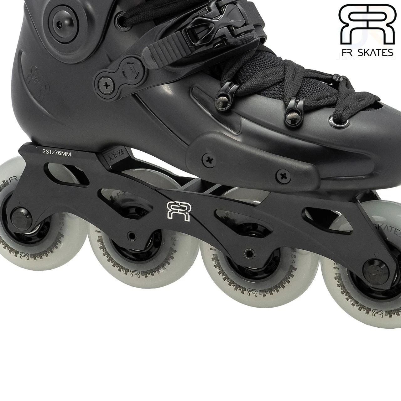 Fr Skates Fr J Club Adjustable Black Inline Skates 3 Fr Skates Fr J Club Adjustable Black Inline Skates - Image 3