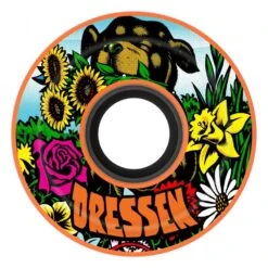 Slime Balls Skateboard Wheels 60mm Eric Dressen Pup Reissue - Orange