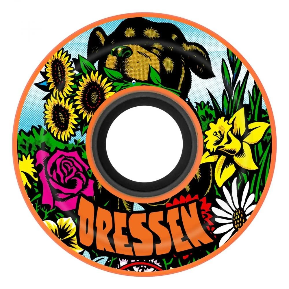 Slime Balls Skateboard Wheels 60mm Eric Dressen Pup Reissue - Orange 1 Slime Balls Skateboard Wheels 60mm Eric Dressen Pup Reissue - Orange