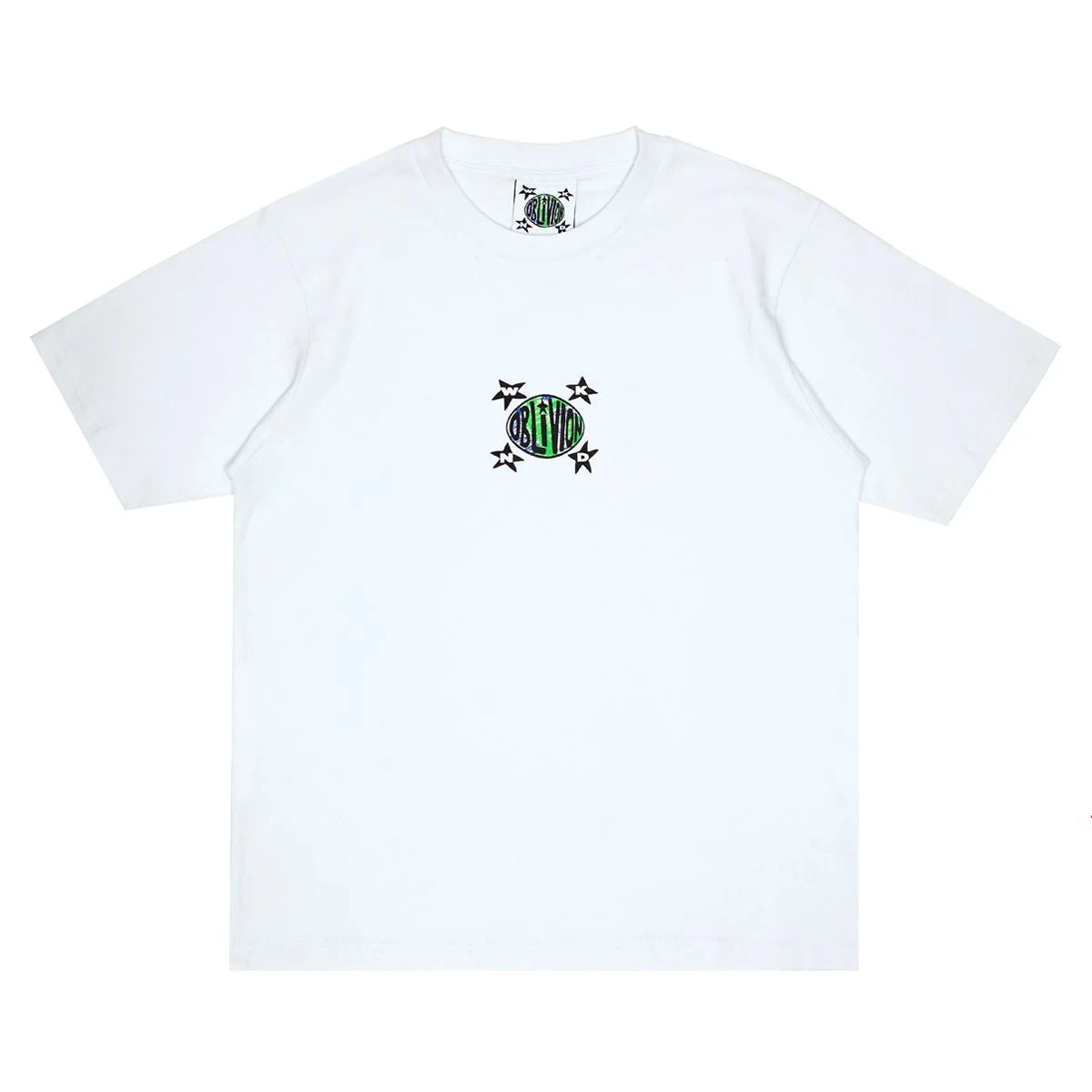 WKND X Oblivion Logo Tee White 1 WKND X Oblivion Logo Tee White