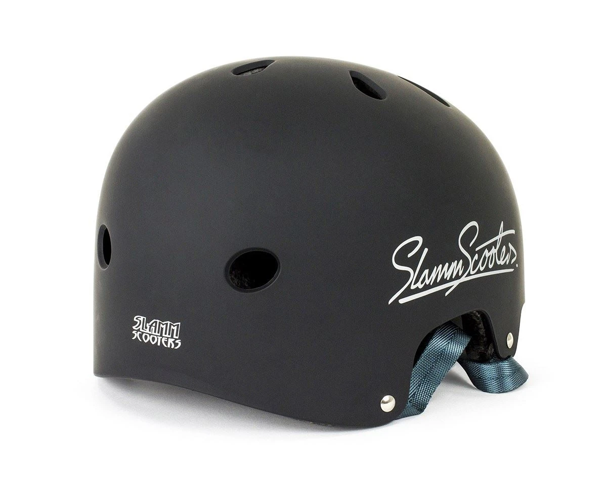Slamm Logo Helmet - Black 6 Slamm Logo Helmet - Black - Image 6
