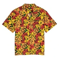 Santa Cruz S/S Shirt Wooten Flowers - Red / Yellow