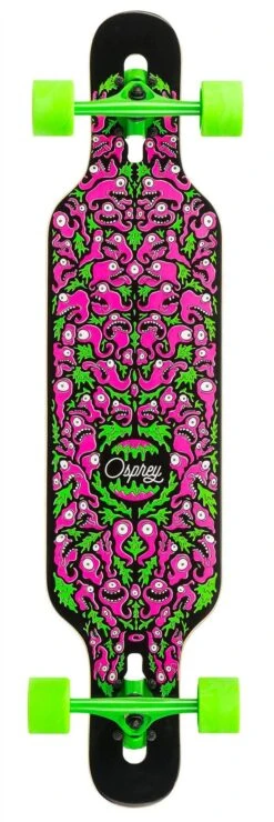 Osprey Character Drop Through Longboard Skateboard - 8.7" X 39.0"