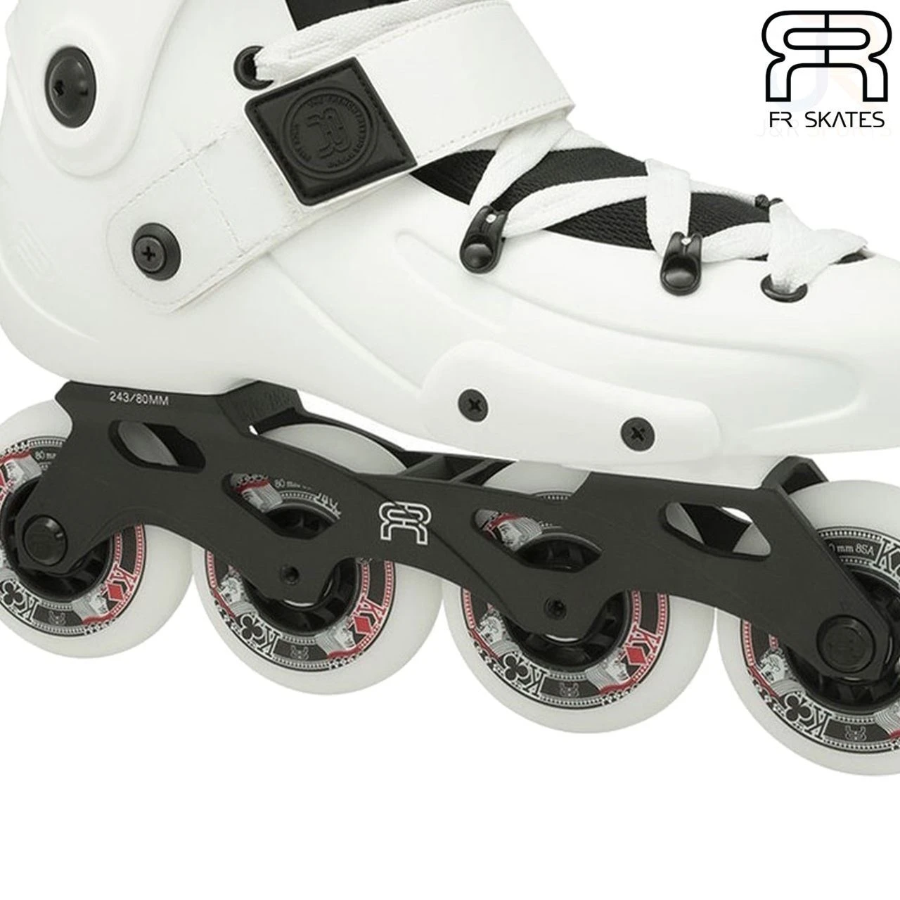 Fr Skates Frx 80 White Inline Skates 3 Fr Skates Frx 80 White Inline Skates - Image 3