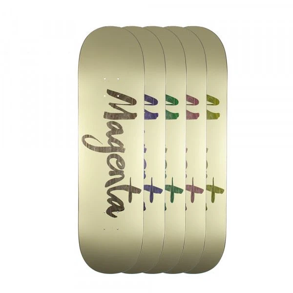 Magenta Big Brush Team Deck Skateboard Deck - 8.0" 2 Magenta Big Brush Team Deck Skateboard Deck - 8.0" - Image 2