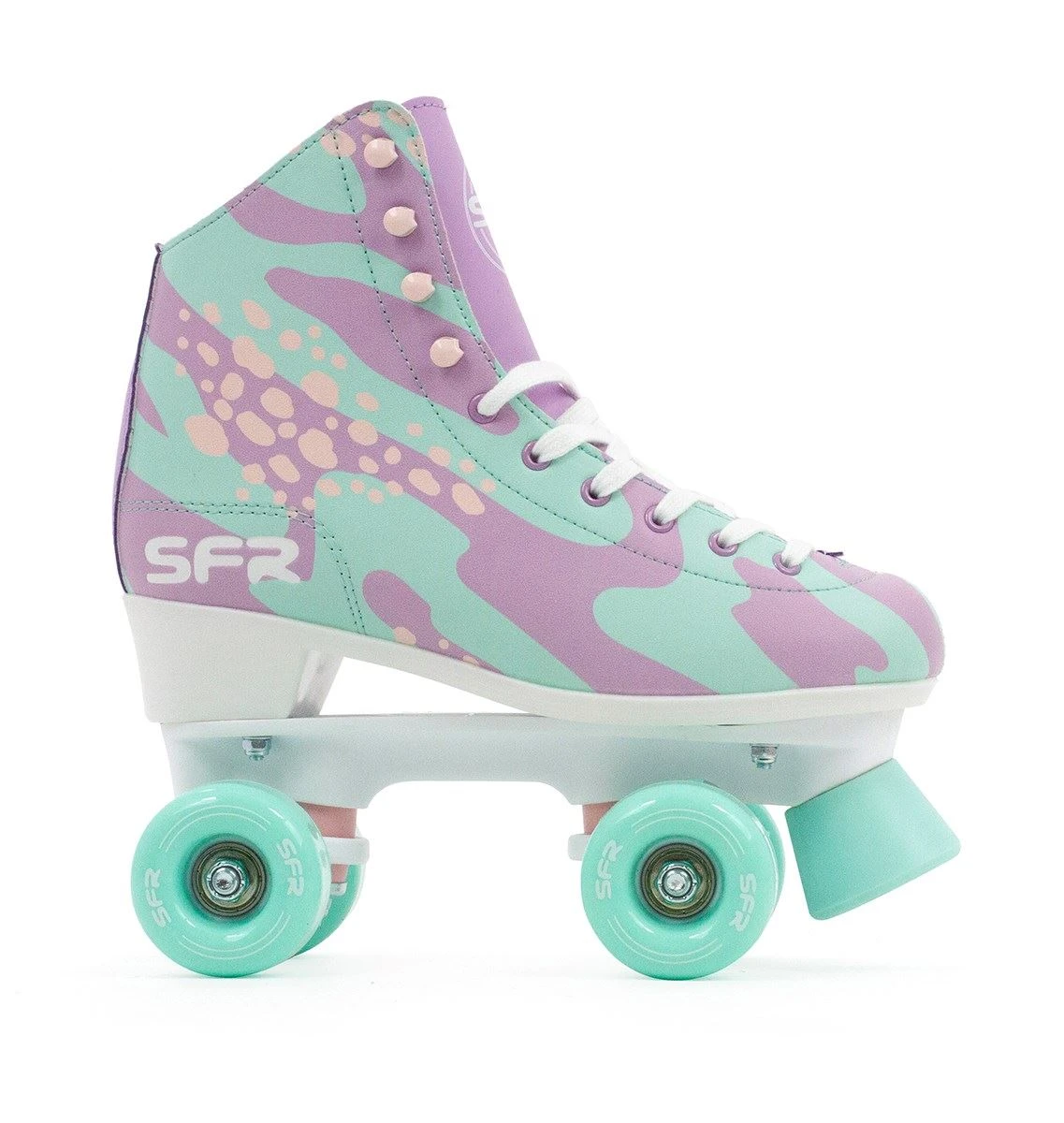 SFR Brighton Figure Quad Roller Skates - Lilypad 2 SFR Brighton Figure Quad Roller Skates - Lilypad - Image 2