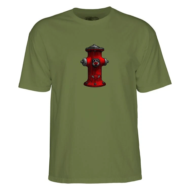 Powell Peralta Powell-Peralta Andy Anderson Vajra Youth Tee Military Green 1 Powell Peralta Powell-Peralta Andy Anderson Vajra Youth Tee Military Green