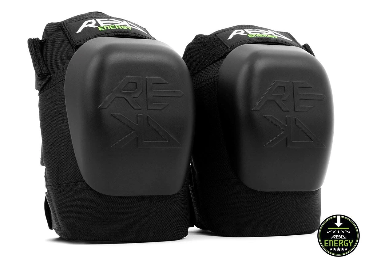 REKD Energy Patrol Skateboard Skate BMX Ramp Knee Pads - Black 1 REKD Energy Patrol Skateboard Skate BMX Ramp Knee Pads - Black