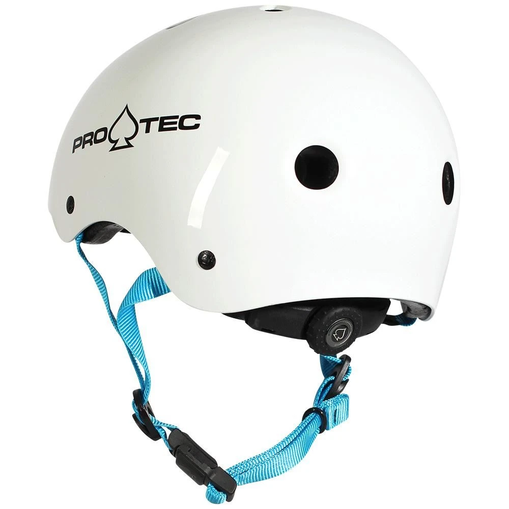 Pro-Tec Helmet JR Classic Fit Cert - Gloss White 2 Pro-Tec Helmet JR Classic Fit Cert - Gloss White - Image 2