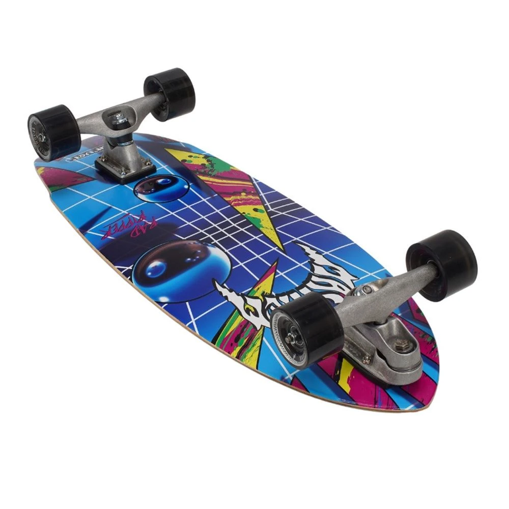 Carver ...Lost Rad Ripper Neon - Surfskate Cruiser Skateboard Deck - 10.5" X 31.0" 3 Carver ...Lost Rad Ripper Neon - Surfskate Cruiser Skateboard Deck - 10.5" X 31.0" - Image 3